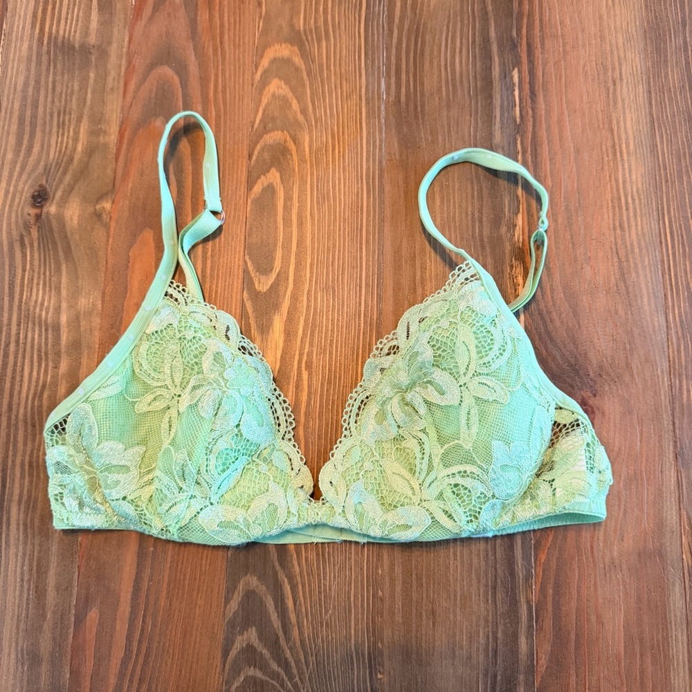 La Perla Green Lace Bra
